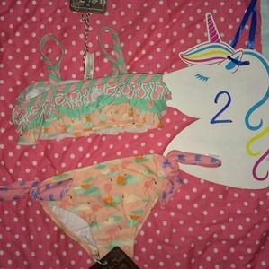 Matilda Jane swim suit/bikini size 2 NWT